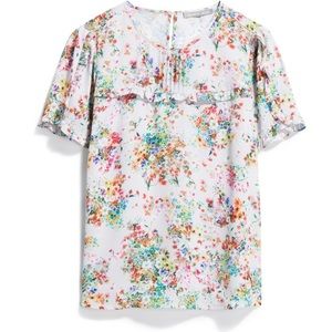 Daniel Rainn floral blouse. Size M.